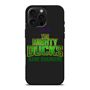 DISNEY MIGHTY DUCKS GAME CHANGERS LOGO iPhone 16 Pro Max Case Cover