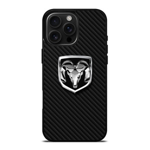 DODGE RAM CARBON FIBER iPhone 16 Pro Max Case Cover