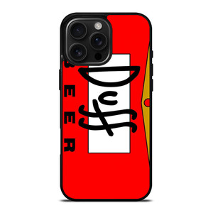 DUFF BEER THE SIMPSONS CARTOON iPhone 16 Pro Max Case Cover