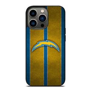 LOS ANGELES CHARGERS NFL METAL STRIPE iPhone 13 Pro Case Cover LOS ANGELES CHARGERS NFL METAL STRIPE iPhone 13 Pro Case Cover