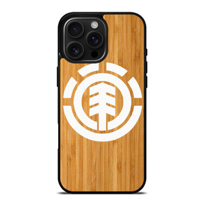 ELEMENT SKATEBOARD WOODEN LOGO iPhone 16 Pro Max Case Cover
