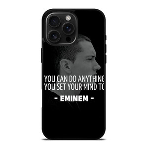 EMINEM RAPPER QUOTES iPhone 16 Pro Max Case Cover EMINEM RAPPER QUOTES iPhone 16 Pro Max Case Cover