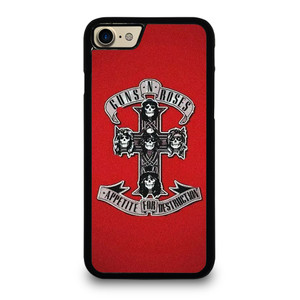 GUNS N ROSES ROCK BAND RED iPhone 7 / 8 Case Cover GUNS N ROSES ROCK BAND RED iPhone 7 / 8 Case Cover