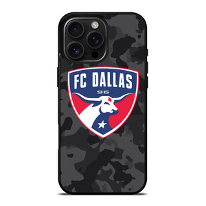 FC DALLAS MLS BLACK CAMO iPhone 16 Pro Max Case Cover FC DALLAS MLS BLACK CAMO iPhone 16 Pro Max Case Cover