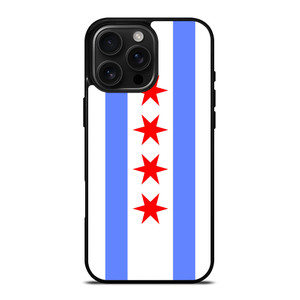 FLAG OF CHICAGO iPhone 16 Pro Max Case Cover