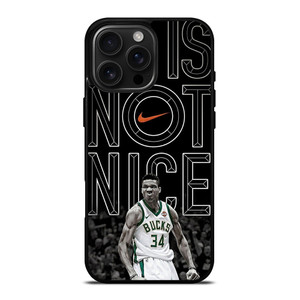 GIANNIS ANTETOKOUNMPO BUCKS iPhone 16 Pro Max Case Cover GIANNIS ANTETOKOUNMPO BUCKS iPhone 16 Pro Max Case Cover