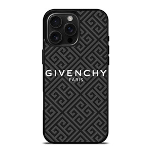 GIVENCHY PARIS LOGO PATTERN iPhone 16 Pro Max Case Cover