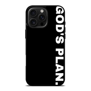 GODS PLAN DRAKE RAPPER iPhone 16 Pro Max Case Cover