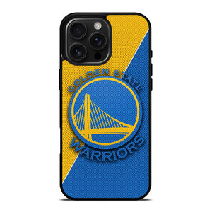 GOLDEN STATE WARRIORS NBA BASKETBALL LOGO iPhone 16 Pro Max Case Cover
