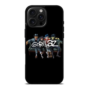 GORILLAZ ENGLISH BAND 2 iPhone 16 Pro Max Case Cover