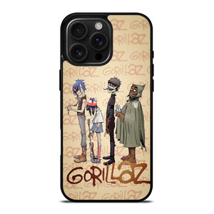 GORILLAZ ENGLISH BAND 3 iPhone 16 Pro Max Case Cover