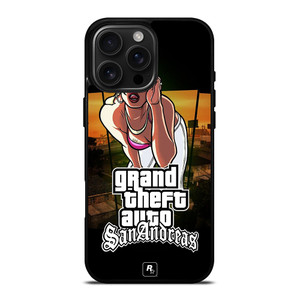 GTA GRAND THEFT AUTO SAN ANDREAS iPhone 16 Pro Max Case Cover