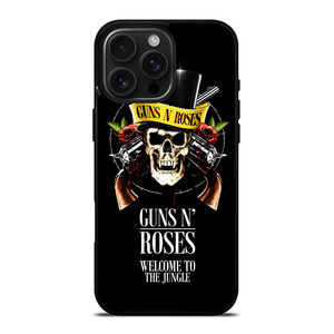 GUNS N ROSES WELCOME TO THE JUNGLE iPhone 16 Pro Max Case Cover