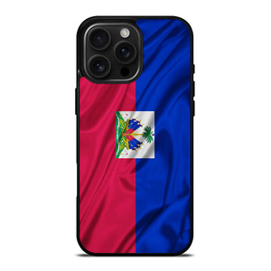 HAITI FLAG iPhone 16 Pro Max Case Cover