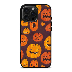 HALLOWEEN PUMPKINS PATTERN iPhone 16 Pro Max Case Cover