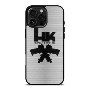 HECKLER AND KOCH PISTOLS LOGO iPhone 16 Pro Max Case Cover