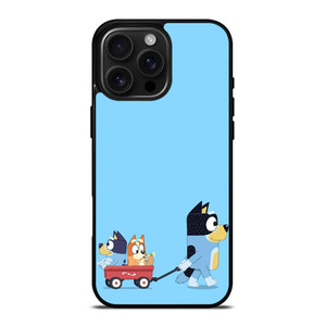 HEELERS FAMILY BLUEY CARTOON iPhone 16 Pro Max Case Cover