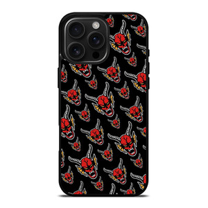 HELLFIRE CLUB STRANGER THINGS PATTERN 2 iPhone 16 Pro Max Case Cover