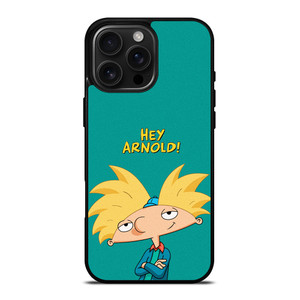 HEY ARNOLD NICKLODEON CARTOON iPhone 16 Pro Max Case Cover