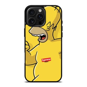 HOMER SIMPSONS CENSORED SUPREME iPhone 16 Pro Max Case Cover