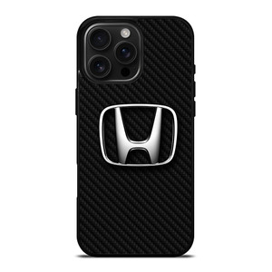 HONDA MOTOR CARBON FIBER iPhone 16 Pro Max Case Cover