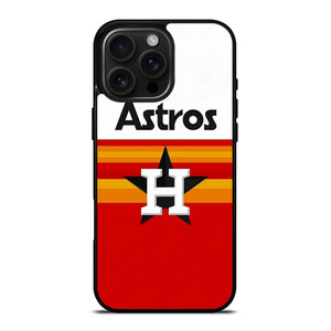 HOUSTON ASTROS LOGO MLB BASEBALL TEAM ICON iPhone 16 Pro Max Case Cover