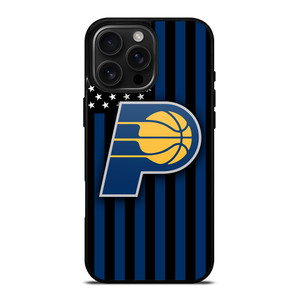 INDIANA PACERS NBA USA FLAG iPhone 16 Pro Max Case Cover