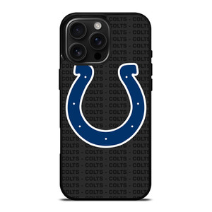 INDIANAPOLIS COLTS FOOTBALL TEXT iPhone 16 Pro Max Case Cover