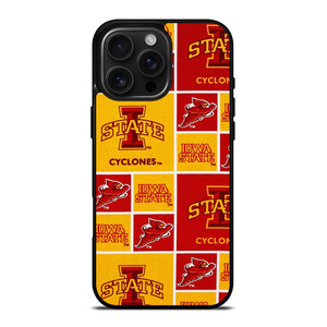 IOWA STATE CYCLONES FOOTBALL COLLAGE iPhone 16 Pro Max Case Cover