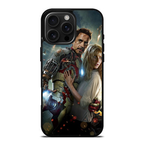 IRON MAN TONY STARK AND PEPPER iPhone 16 Pro Max Case Cover