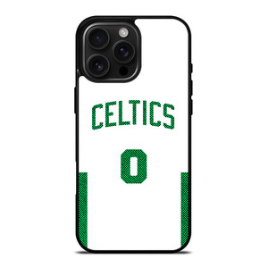 JAYSON TATUM BOSTON CELTICS NIKE NBA 2021-22 iPhone 16 Pro Max Case Cover