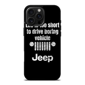 JEEP LIFE FUNNY QUOTES iPhone 16 Pro Max Case Cover JEEP LIFE FUNNY QUOTES iPhone 16 Pro Max Case Cover