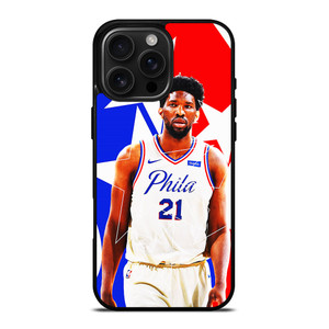 JOEL EMBIID PHILADELPHIA SIXERS 2 iPhone 16 Pro Max Case Cover