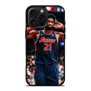 JOEL EMBIID PHILADELPHIA SIXERS COOL iPhone 16 Pro Max Case Cover