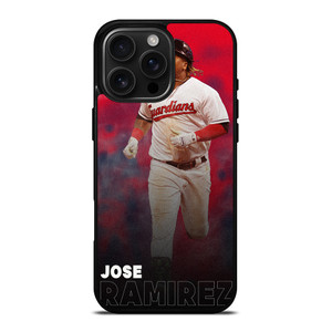 JOSE RAMIREZ CLEVELAND GUARDIANS MLB iPhone 16 Pro Max Case Cover