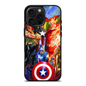 JUSTICE LEAGUE ALEX ROSS iPhone 16 Pro Max Case Cover
