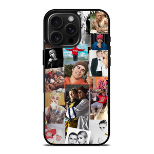 JUSTIN AND HAILEY BIEBER COLLAGE iPhone 16 Pro Max Case Cover
