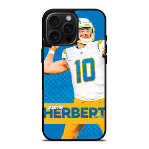 JUSTIN HERBERT LOS ANGELES CHARGERS 2 iPhone 16 Pro Max Case Cover