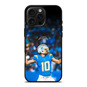 JUSTIN HERBERT LOS ANGELES CHARGERS 3 iPhone 16 Pro Max Case Cover