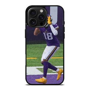 JUSTIN JEFFERSON MINNESOTA VIKINGS NFL iPhone 16 Pro Max Case Cover