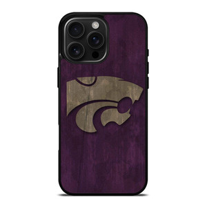 KANSAS STATE WILDCATS FOOTBALL LOGO iPhone 16 Pro Max Case Cover
