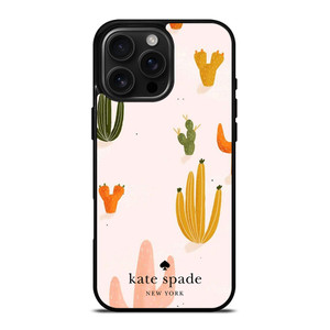 KATE SPADE NEW YORK LOGO CACTUS iPhone 16 Pro Max Case Cover