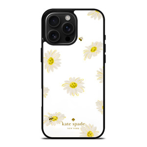 KATE SPADE NEW YORK LOGO SUN FLOWERS ICON iPhone 16 Pro Max Case Cover
