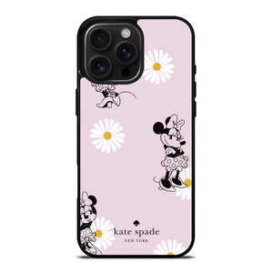 KATE SPADE NEW YORK LOGO X MINNIE MOUSE DISNEY iPhone 16 Pro Max Case Cover