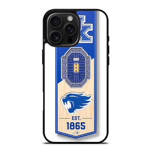 KENTUCKY WILD CATS UNIVERSITY BASKETBALL TEAM LOGO 1865 iPhone 16 Pro Max Case Cover