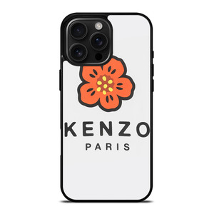 KENZO PARIS FLOWER iPhone 16 Pro Max Case Cover KENZO PARIS FLOWER iPhone 16 Pro Max Case Cover