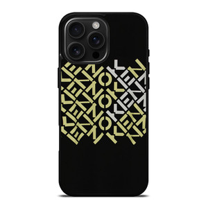 KENZO PARIS LOGO PATTERN iPhone 16 Pro Max Case Cover