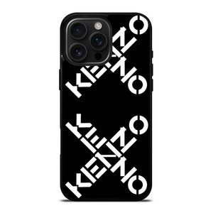 KENZO PARIS X LOGO iPhone 16 Pro Max Case Cover KENZO PARIS X LOGO iPhone 16 Pro Max Case Cover