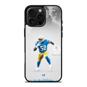 KHALIL MACK LOS ANGELES CHARGERS NFL iPhone 16 Pro Max Case Cover