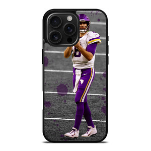 KIRK COUSINS MINNESOTA VIKINGS NFL iPhone 16 Pro Max Case Cover
